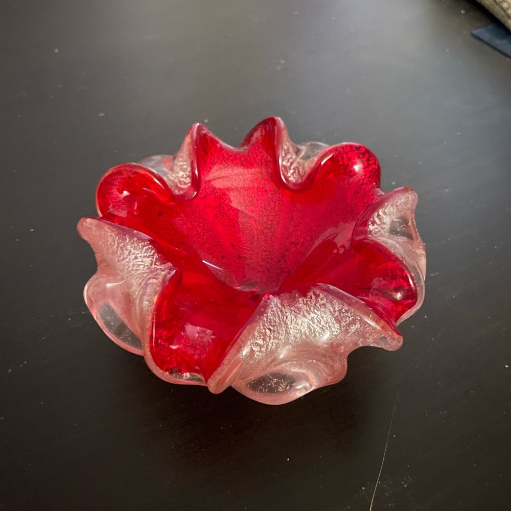 Beautiful Murano Flower Bowl 1950s